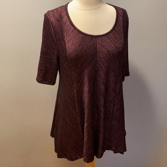 Dana Buchman Tops - 🔥Oversized Dana Buchman purple tunic top